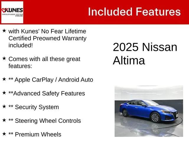 2025 Nissan Altima SV FWD