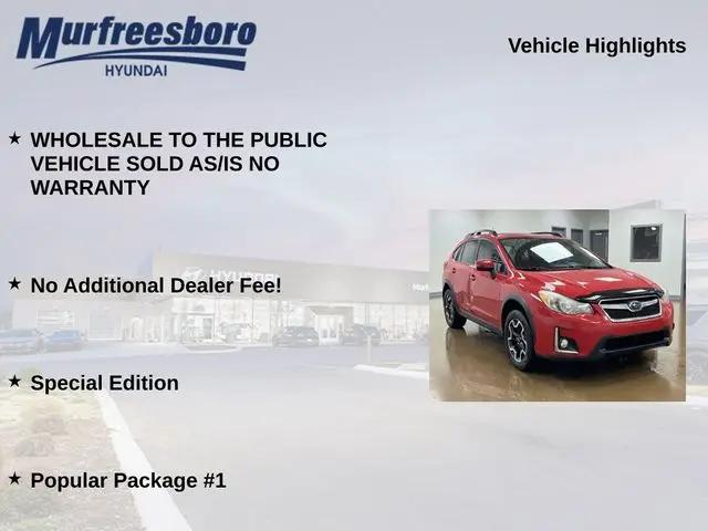 2016 Subaru Crosstrek 2.0i Premium