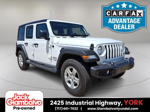 2018 Jeep Wrangler Unlimited Sport S 4x4 for sale in York, PA