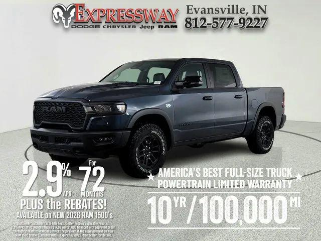 2026 Ram 1500 Rebel Crew Cab 4x4 5'7" Box for sale in Evansville, IN