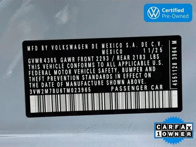2026 Volkswagen Jetta GLI Autobahn