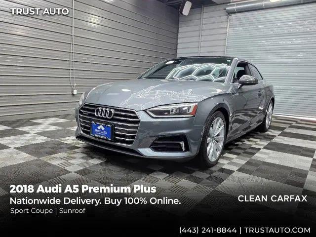 2018 Audi A5 2.0T Premium for sale in Sykesville, MD
