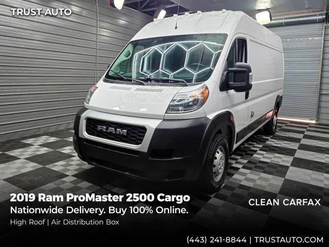2019 Ram ProMaster 2500 Cargo Van High Roof 159" WB for sale in Sykesville, MD