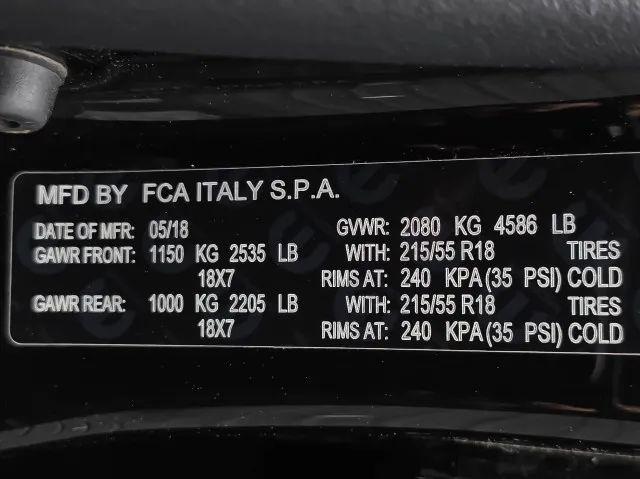 2018 Fiat 500X Urbana AWD