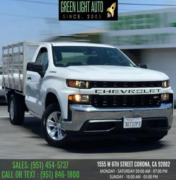 2021 Chevrolet Silverado 1500 2WD Regular Cab Long Bed WT for sale in Corona, CA