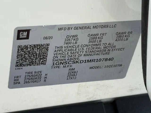 2021 Chevrolet Tahoe 2WD Premier