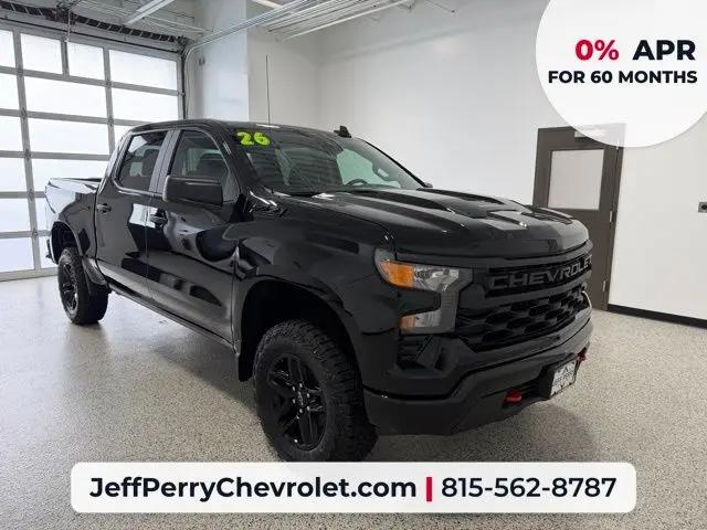 2026 Chevrolet Silverado 1500 4WD Crew Cab Short Bed Custom Trail Boss