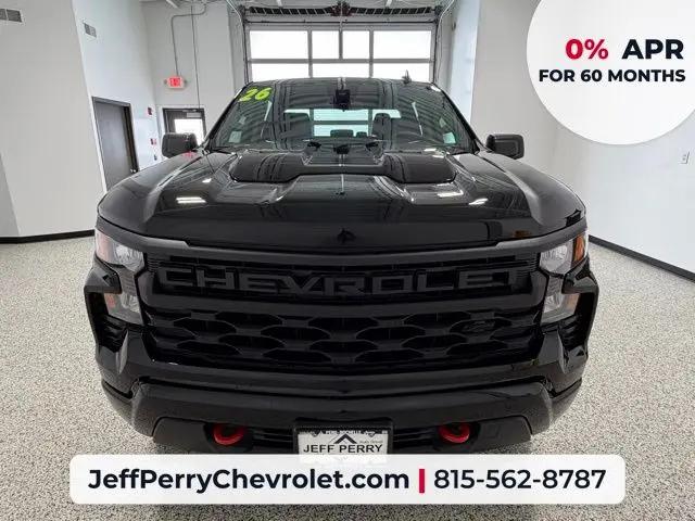 2026 Chevrolet Silverado 1500 4WD Crew Cab Short Bed Custom Trail Boss