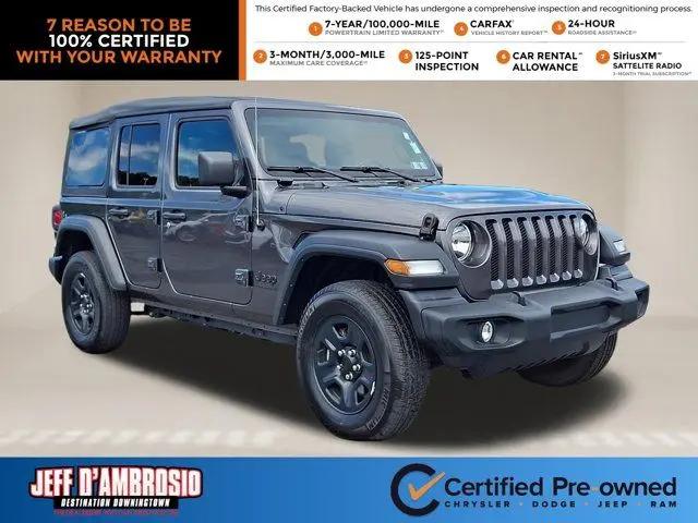 2023 Jeep Wrangler 4-Door Sport 4x4 for sale in Downingtown, PA