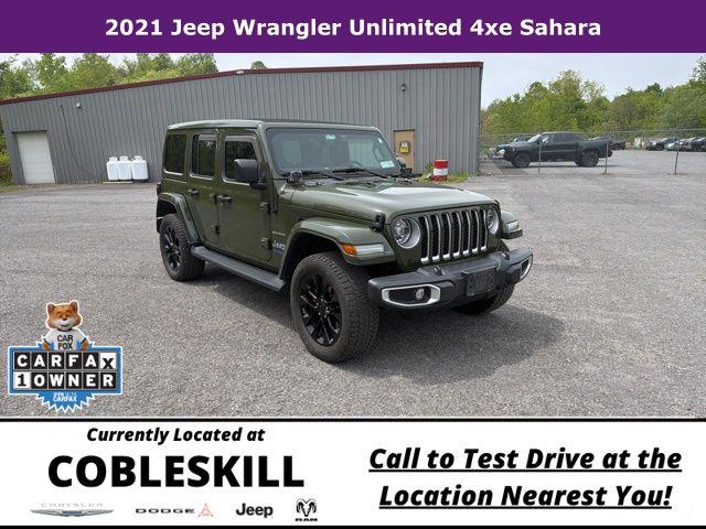 2021 Jeep Wrangler 4xe Unlimited Sahara 4x4 for sale in Cobleskill, NY