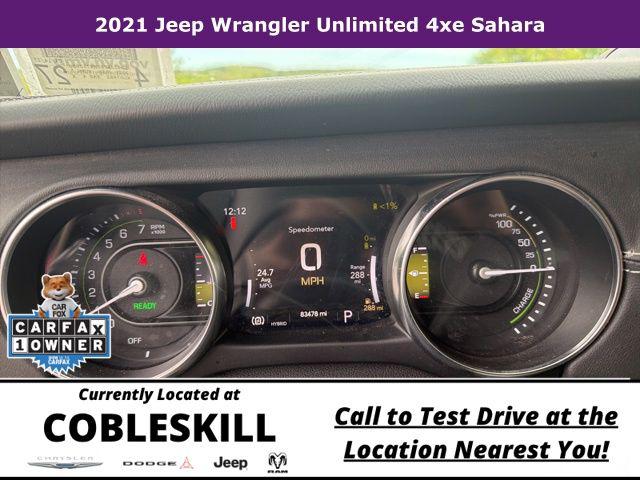 2021 Jeep Wrangler 4xe Unlimited Sahara 4x4