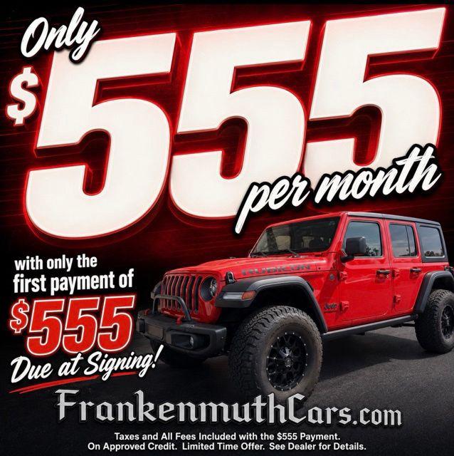 2022 Jeep Wrangler Unlimited Rubicon 4x4 for sale in Frankenmuth, MI