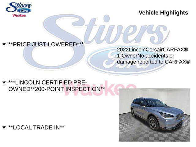 2022 Lincoln Corsair Standard