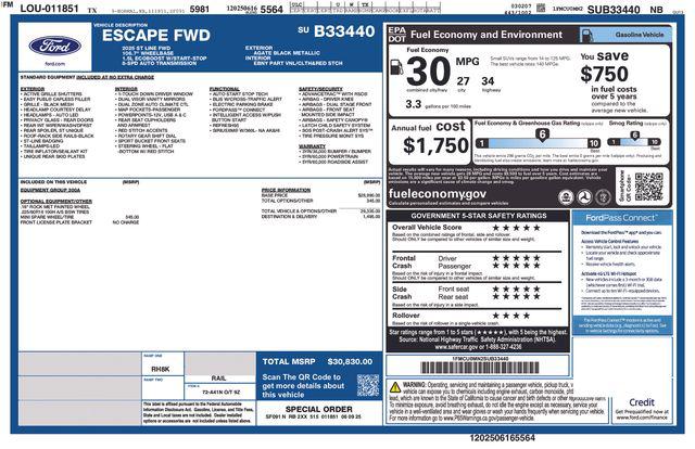 2025 Ford Escape ST-Line