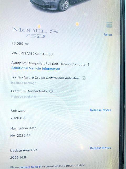 2018 Tesla Model S 75D