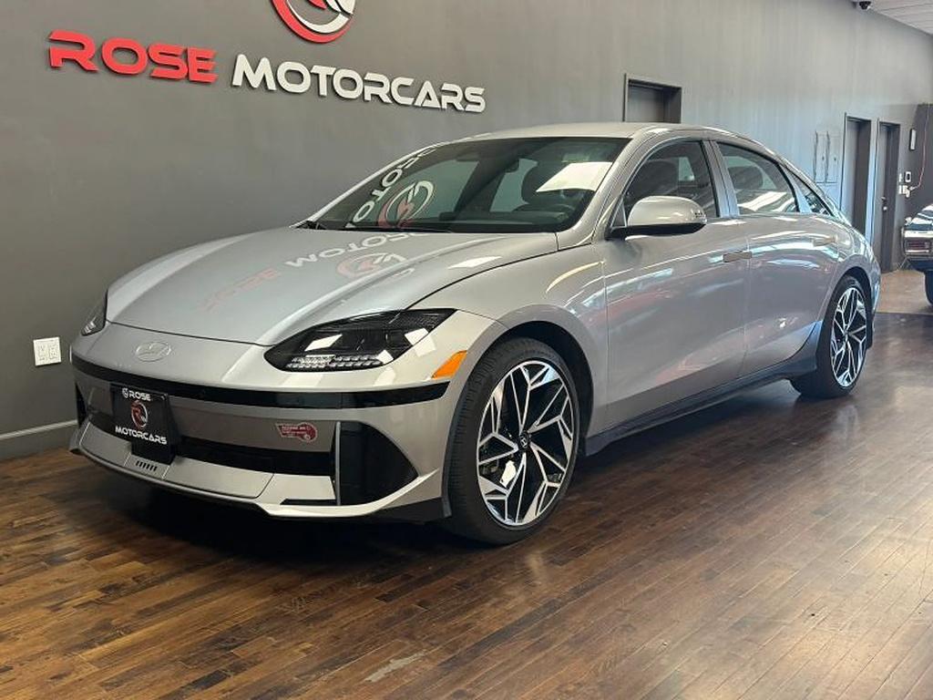 Curated Silver 2024 Hyundai Ioniq 6 SEL RWD Sedan Rear-Wheel Drive Automatic
