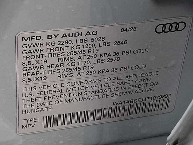 2026 Audi Q3 TFSI quattro S tronic