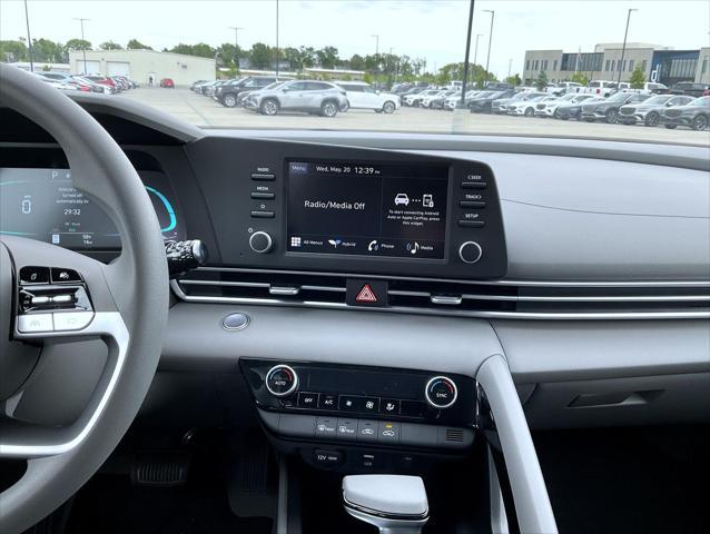 2026 Hyundai Elantra Hybrid Blue