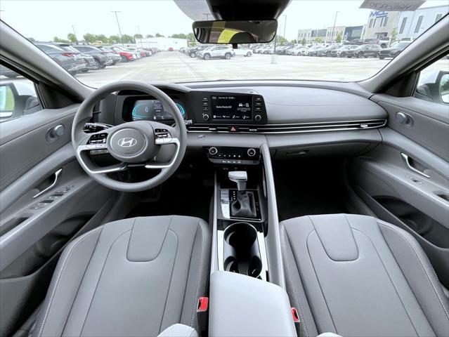 2026 Hyundai Elantra Hybrid Blue