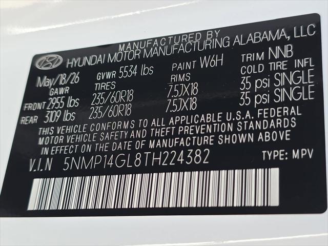 2026 Hyundai Santa Fe SE