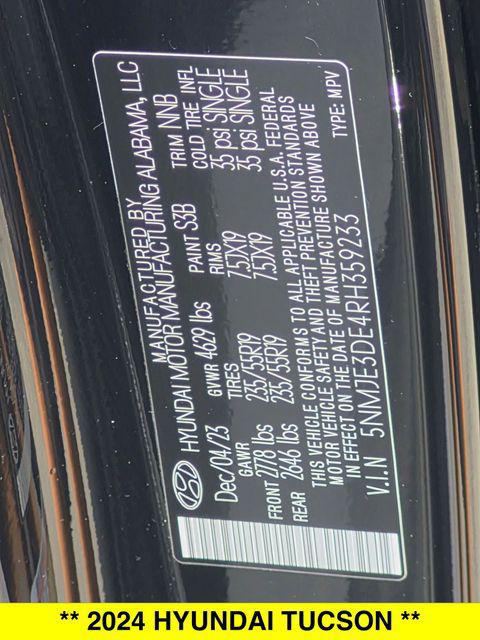 2024 Hyundai Tucson Limited