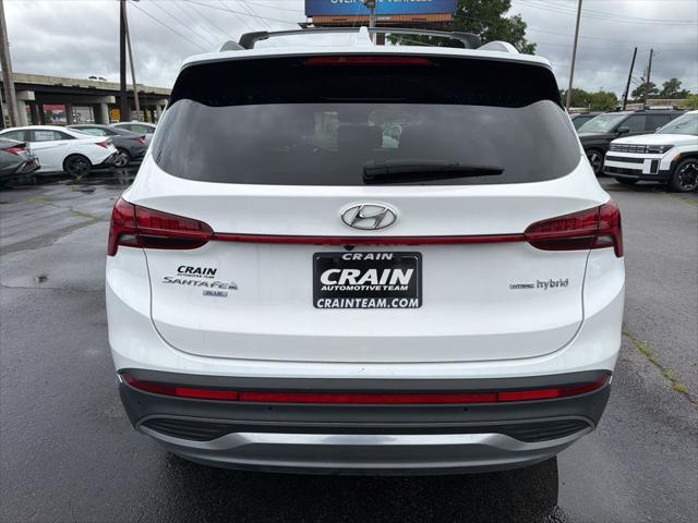 2022 Hyundai Santa Fe Hybrid Blue