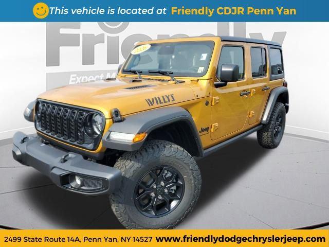 2026 Jeep Wrangler 4-Door Willys 4x4 for sale in Penn Yan, NY