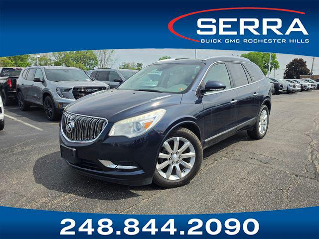 Dark Sapphire Blue 2016 Buick Enclave Premium AWD SUV / Crossover All-Wheel Drive Automatic