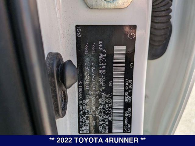 2022 Toyota 4Runner SR5