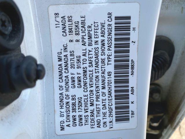 2019 Honda Civic Si