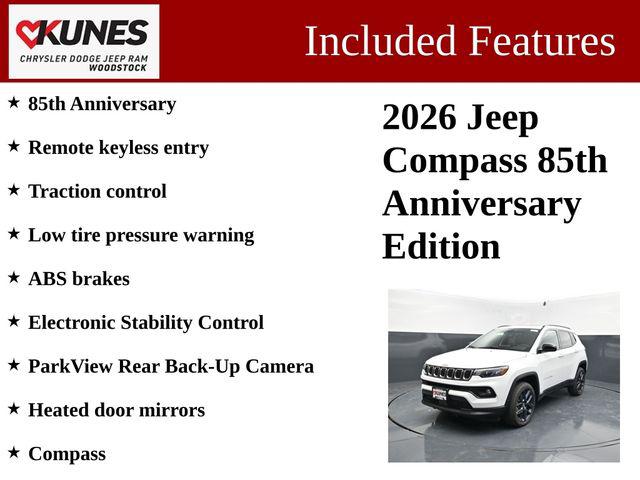 2026 Jeep Compass COMPASS 85TH ANNIVERSARY EDITION 4X4