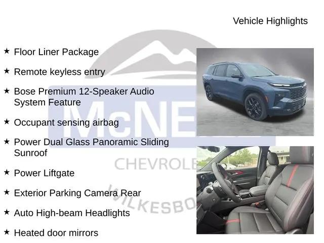 2026 Chevrolet Traverse AWD RS