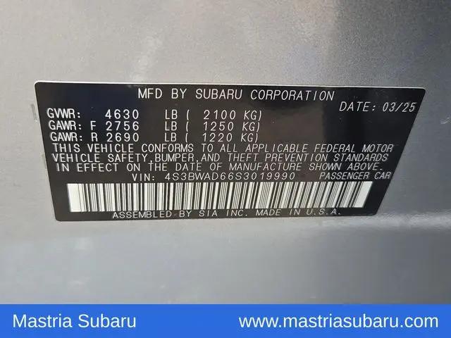 2025 Subaru Legacy Premium