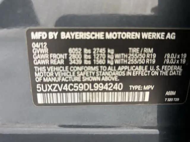 2013 BMW X5 35i