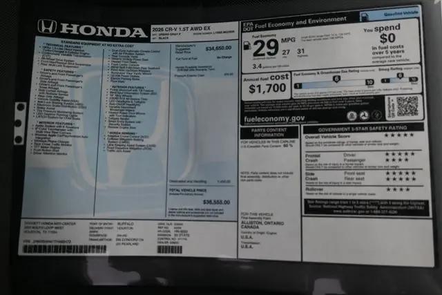 2026 Honda CR-V EX AWD