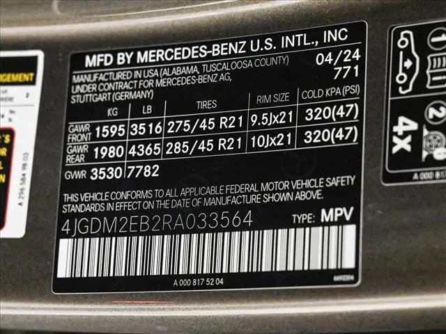 2024 Mercedes-Benz EQS 450 4MATIC