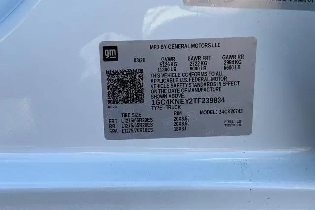 2026 Chevrolet Silverado 2500HD Crew Cab, Standard Bed, LT, 4WD