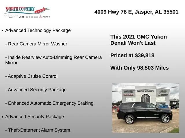 2021 GMC Yukon 4WD Denali