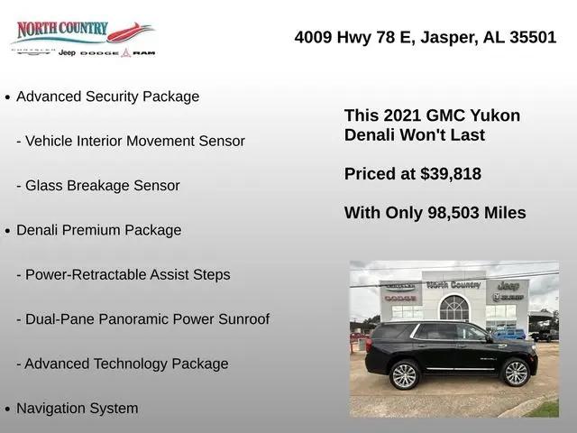 2021 GMC Yukon 4WD Denali