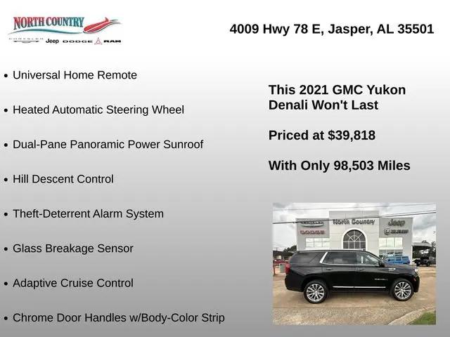 2021 GMC Yukon 4WD Denali