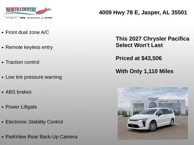 2027 Chrysler Pacifica Select