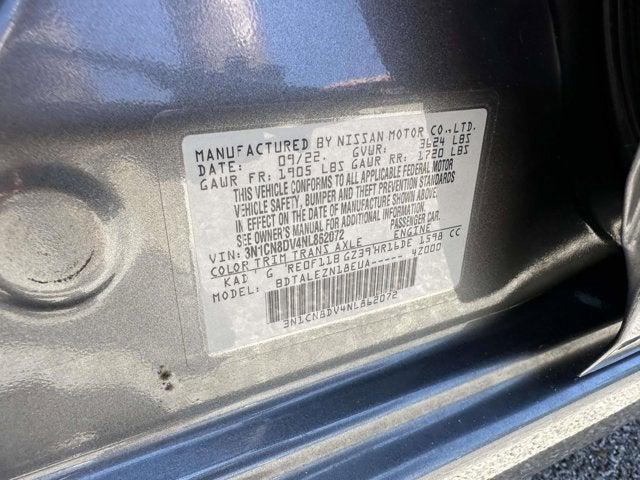 2022 Nissan Versa 1.6 S Xtronic CVT