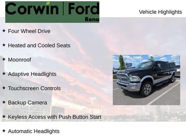 2018 Ram 2500 Laramie Crew Cab 4x4 6'4" Box