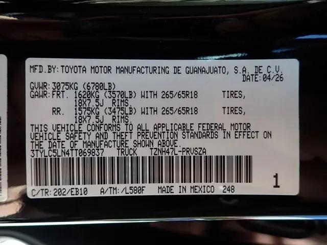 2026 Toyota Tacoma Limited