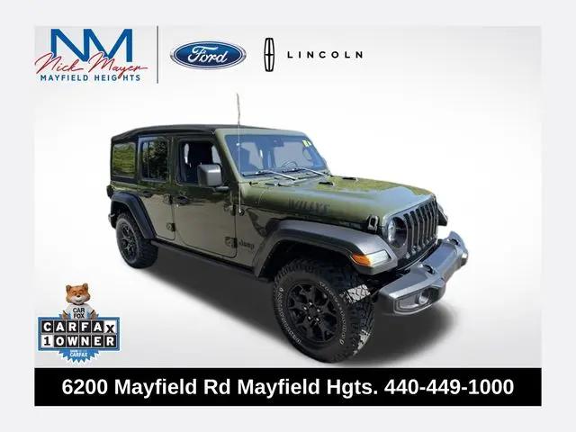 2022 Jeep Wrangler Unlimited Willys 4x4 for sale in Mayfield Heights, OH
