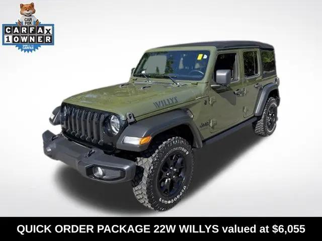 2022 Jeep Wrangler Unlimited Willys 4x4
