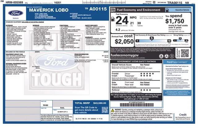 2026 Ford Maverick Lobo