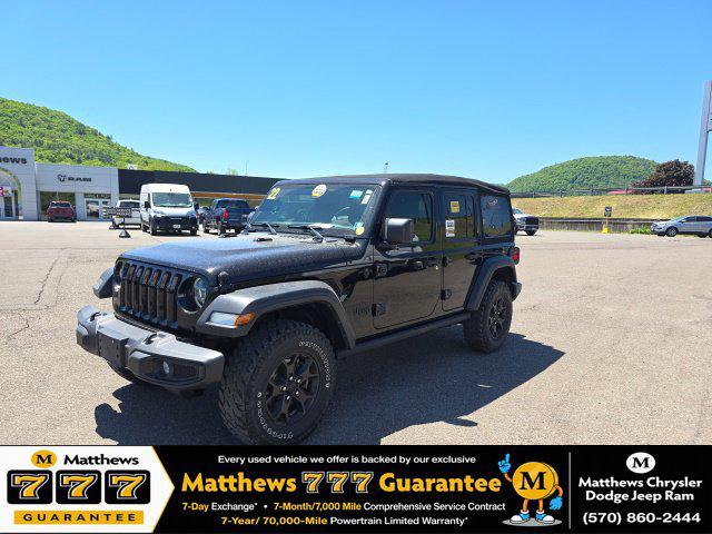 2022 Jeep Wrangler Unlimited Willys 4x4 2022 Jeep Wrangler Unlimited Willys 4x4