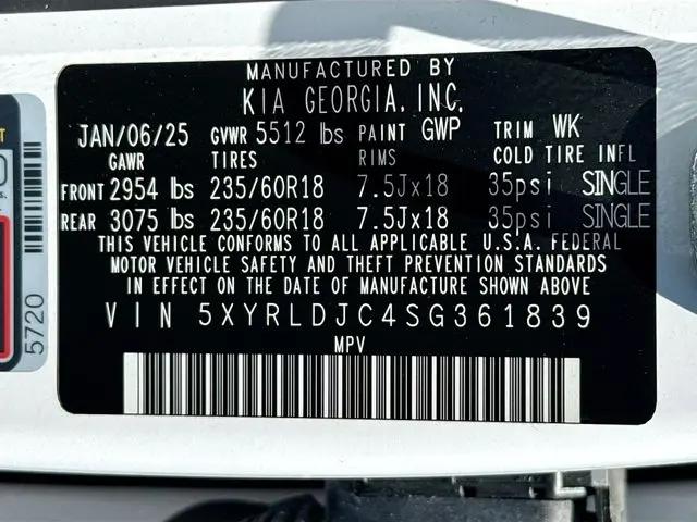 2025 Kia Sorento S