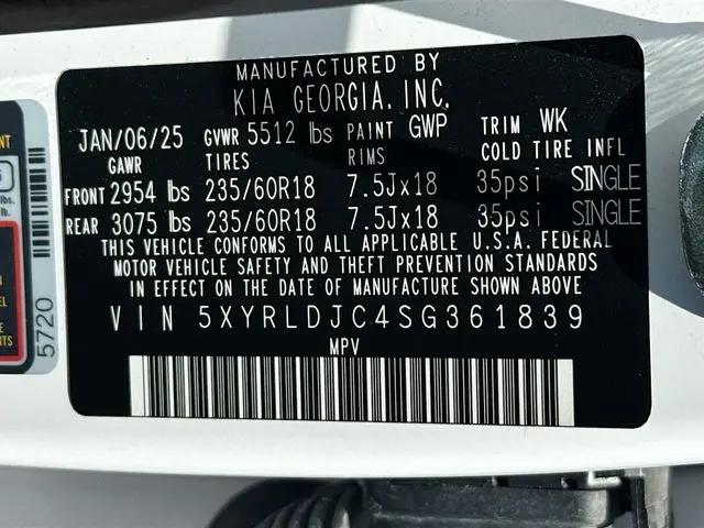 2025 Kia Sorento S